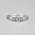Round Cut Three Stones Ring 