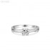6.5mm 1.0ct Round Moissanite diamond Pave Ring