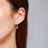 Hoop Diamond Earrings