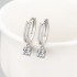 Hoop Diamond Earrings