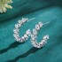 Hoop Diamond Earrings