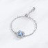 Blue zircon Ring