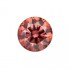 GRA Moissanite Sweet Orange Round Brilliant 1Carat