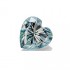 Original GRA Moissanite  Customized Blue Color Moissanite